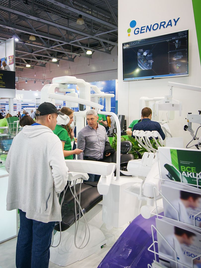 Стенд компании GREEN DENT на выставке Дентал Салон 2019_010