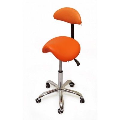 SmartStool S03B - эргономичный классический стул-седло со спинкой