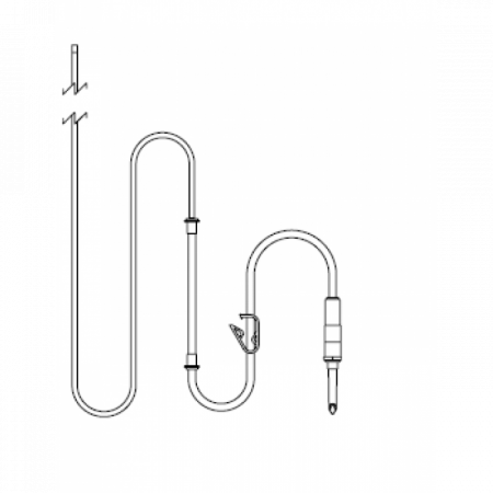 Carlo De Giorgi 554/43 - ирригационная трубка