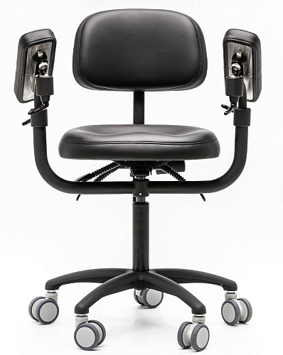 Mercury ELITE Black — Стул микроскописта